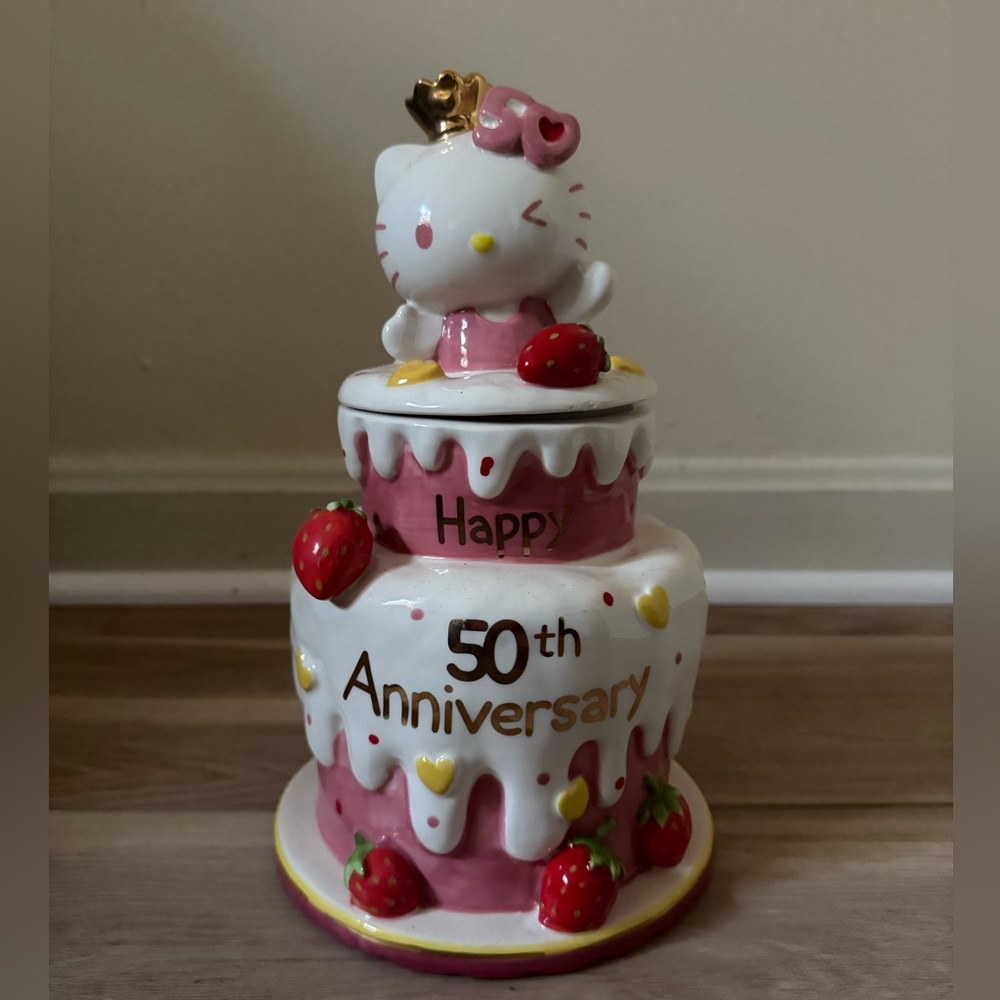 Hello Kitty 50th Anniversary Cookie Jar